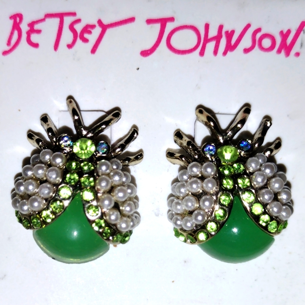 Betsey Johnson earrings